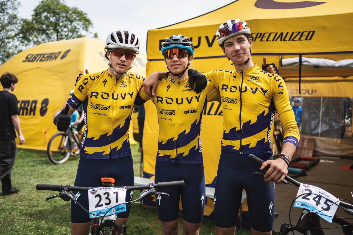 Závodníci ROUVY na ROUVY Grand Prix Vimperk